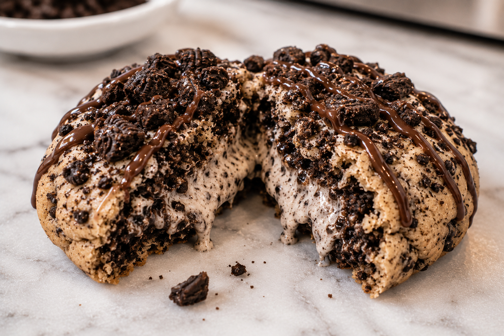 🍪 Creamy Cookies Crunch Cookie