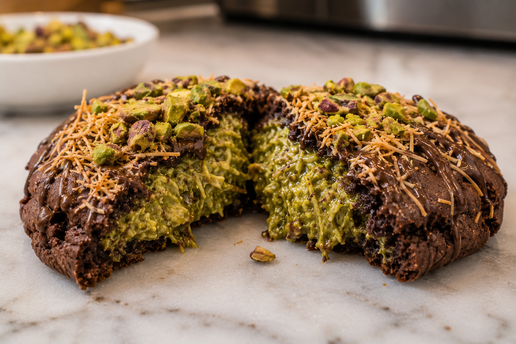 🍫 Dubai Chocolate Crunch Cookie