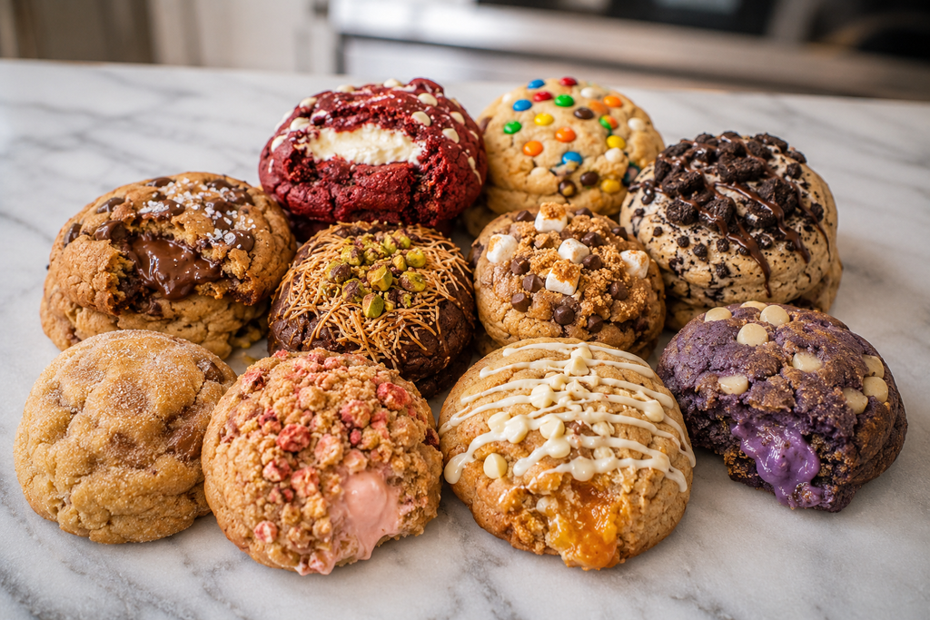 🍪 Creamy Cookies Crunch Cookie